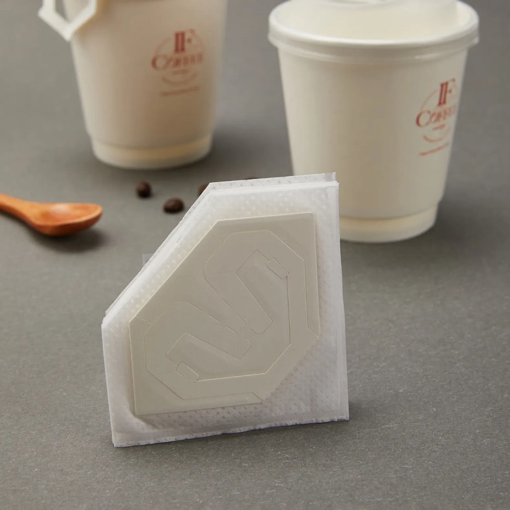 OEM Food Grade Plain Flat Pouch Blank Kraft Paper Matte Finish Mylar Drip Coffee Filter Packaging Outer Bags