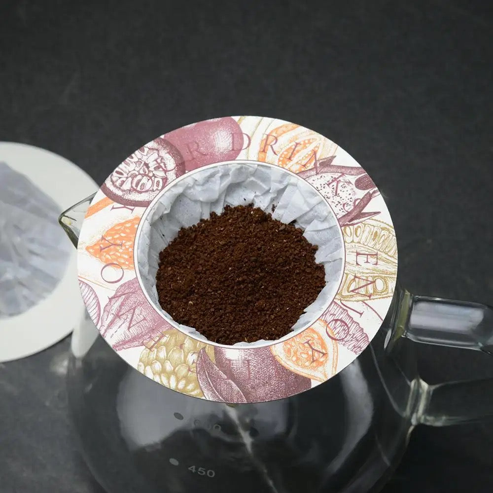 OEM Customized Disposable Round Toroidal Drip Coffee Filter Bag for Travel Camping