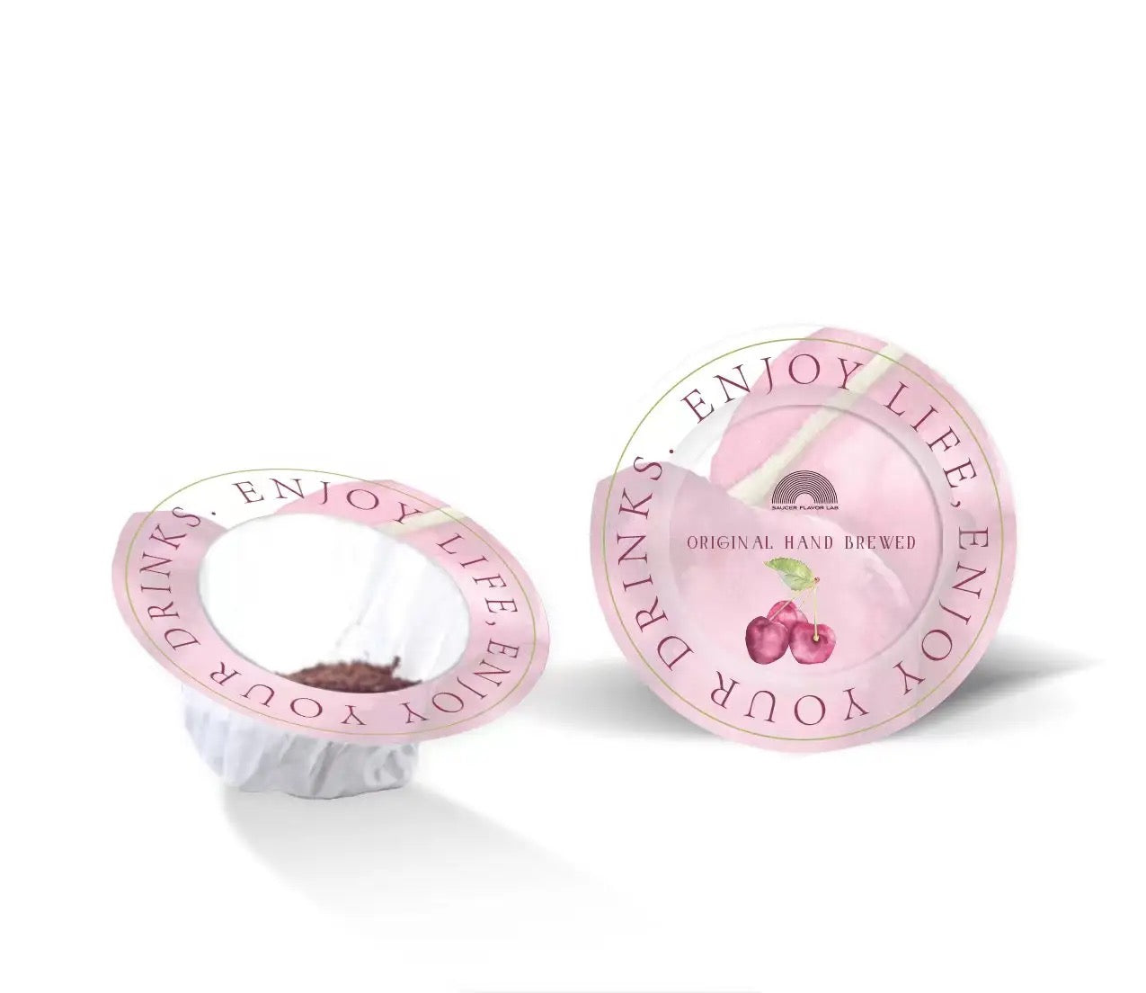 OEM Customized Disposable Round Toroidal Drip Coffee Filter Bag for Travel Camping