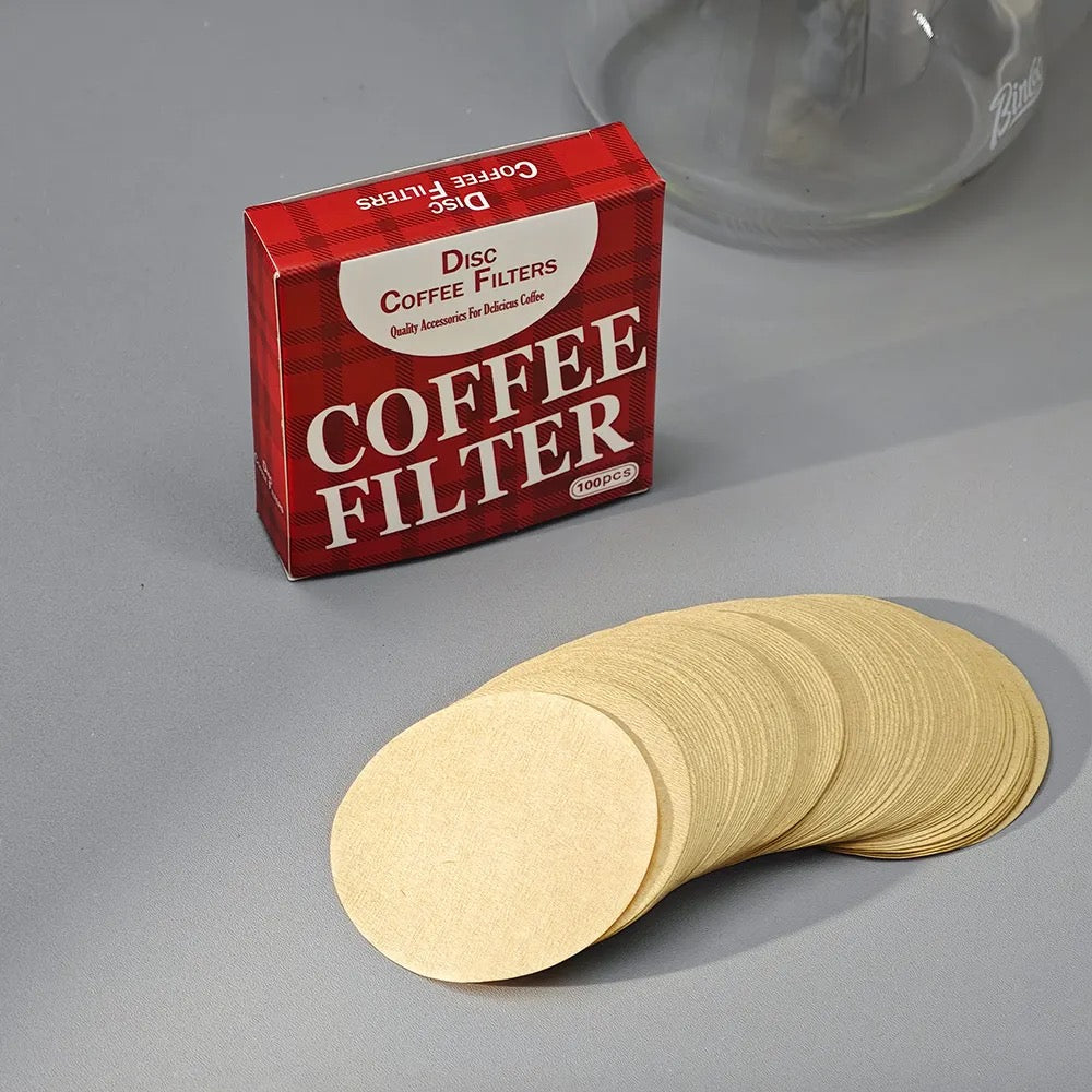 Hot Sale Factory Price Wood Pulp Round Shape Coffee Filter Eco-friendly Disposable Filter Paper for Coffee
