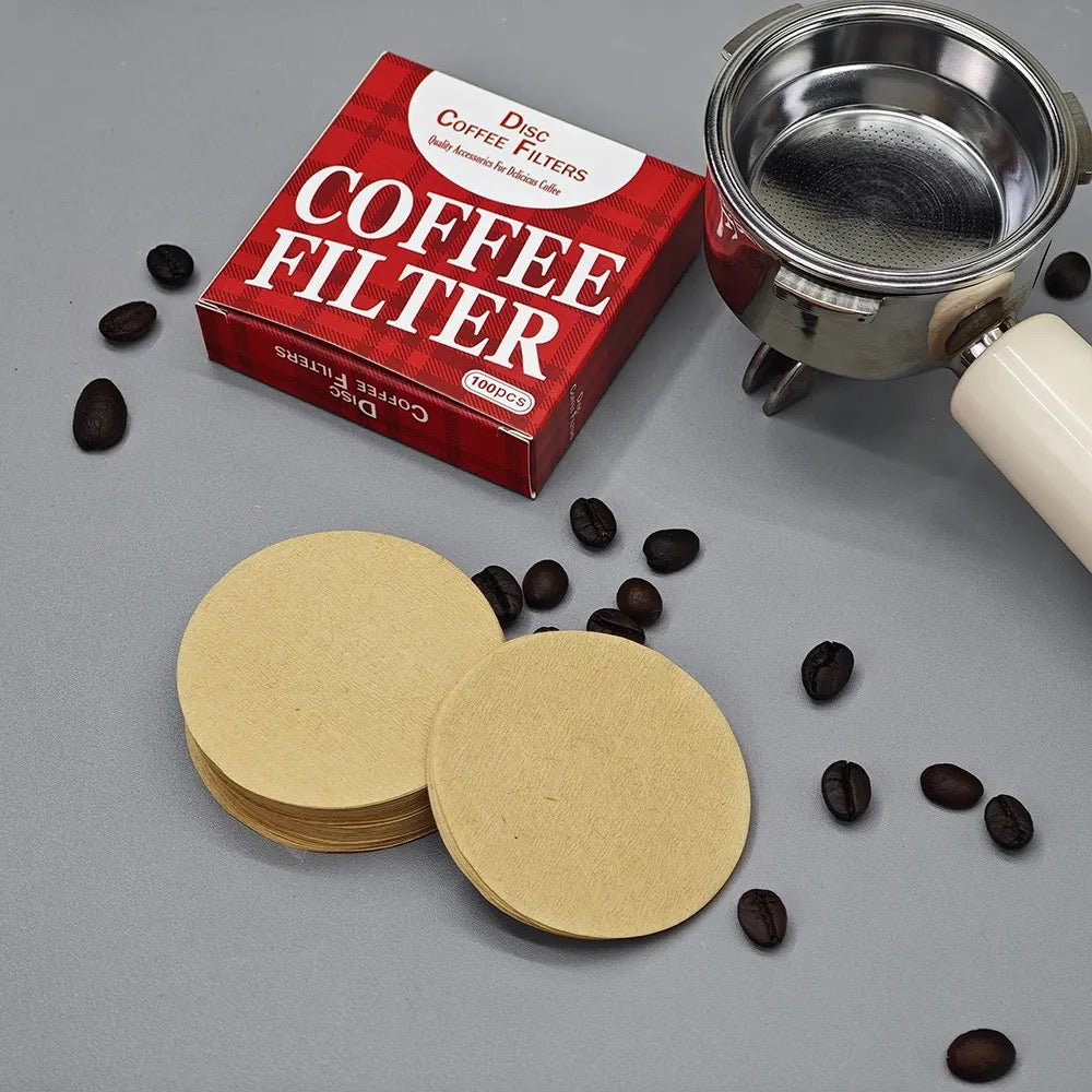 Hot Sale Factory Price Wood Pulp Round Shape Coffee Filter Eco-friendly Disposable Filter Paper for Coffee