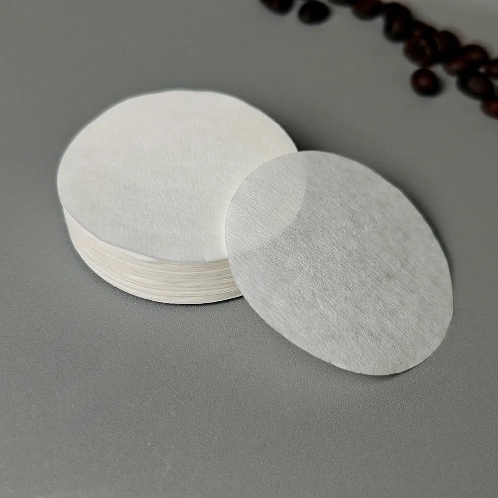 Round Shape Wholesale Filter Papers Coffee Filters Natural Wood Pulp Drip Coffee Disposable Paper Portable Coffee Filter Paper