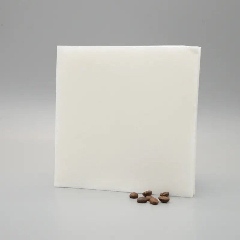 Hot Sale Wood Pulp Natural Pure Square Shape Coffee Filters Disposable Drip Coffee Filter Paper