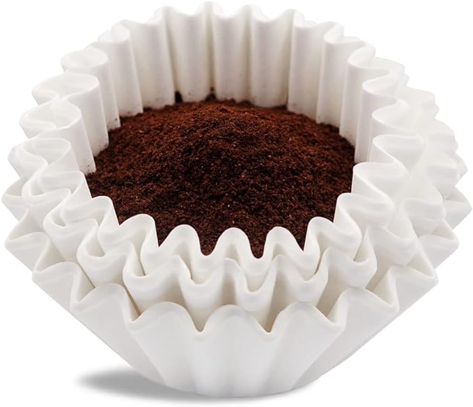 OEM White Basket Coffee Filtering Paper, Wholesale Disposable Coffee Filter Paper Supplier