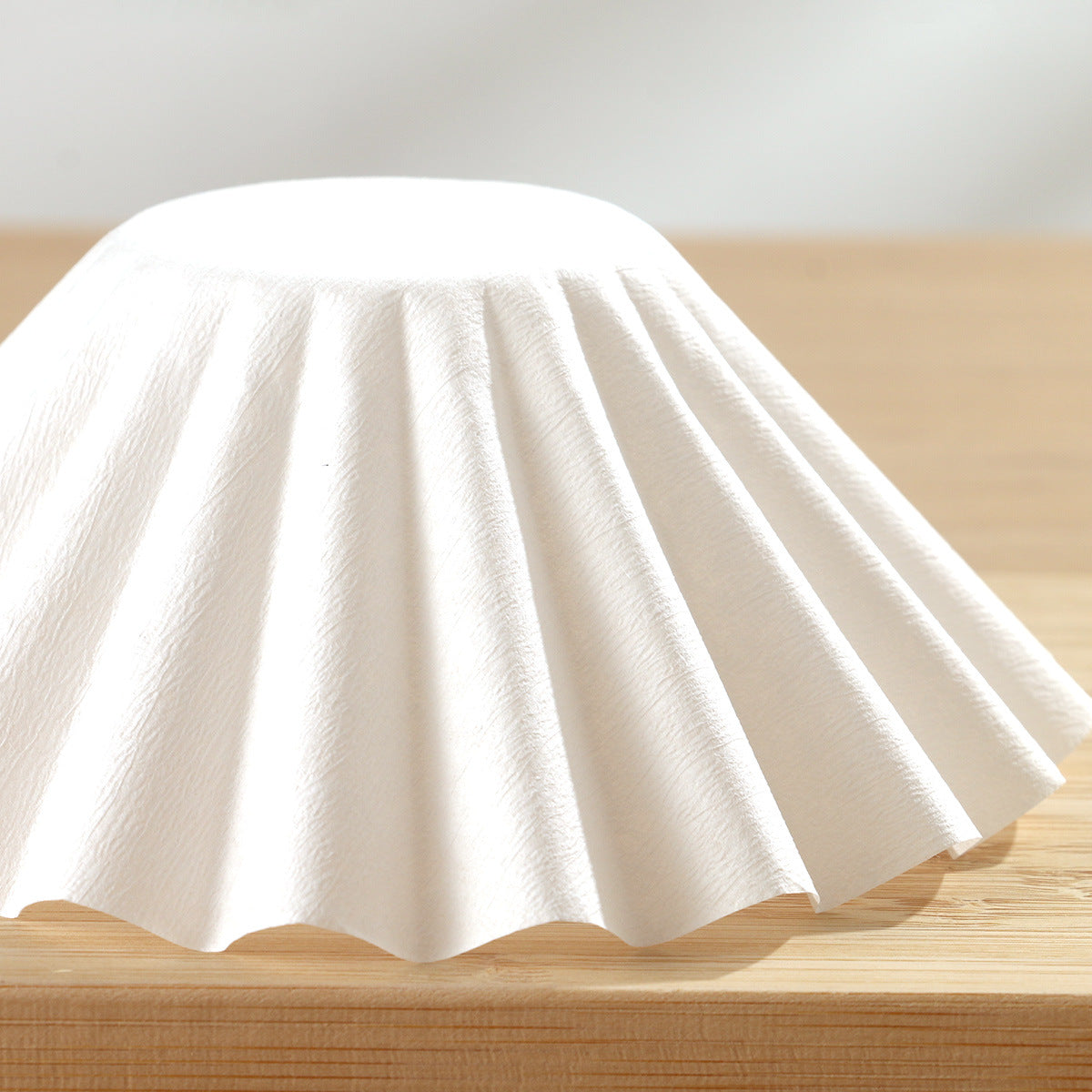 OEM White Basket Coffee Filters, Disposable Coffee Filter Paper for Drip Coffee Maker