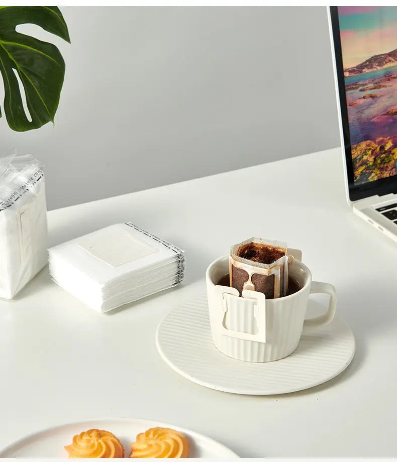 Biodegradable Materials Hanging Ear Drip Coffee Filter Coffee Drip Bag