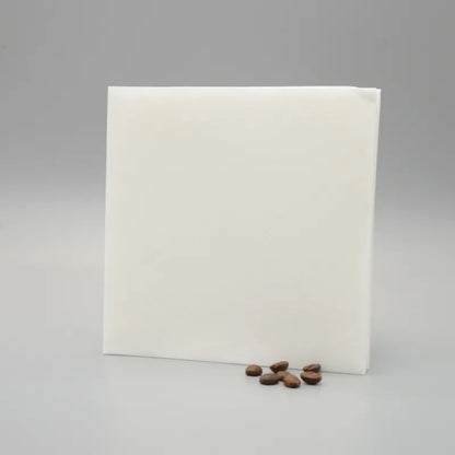 Hot Sale Wood Pulp Natural Pure Square Shape Coffee Filters Disposable Drip Coffee Filter Paper
