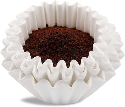 OEM White Basket Coffee Filtering Paper, Wholesale Disposable Coffee Filter Paper Supplier