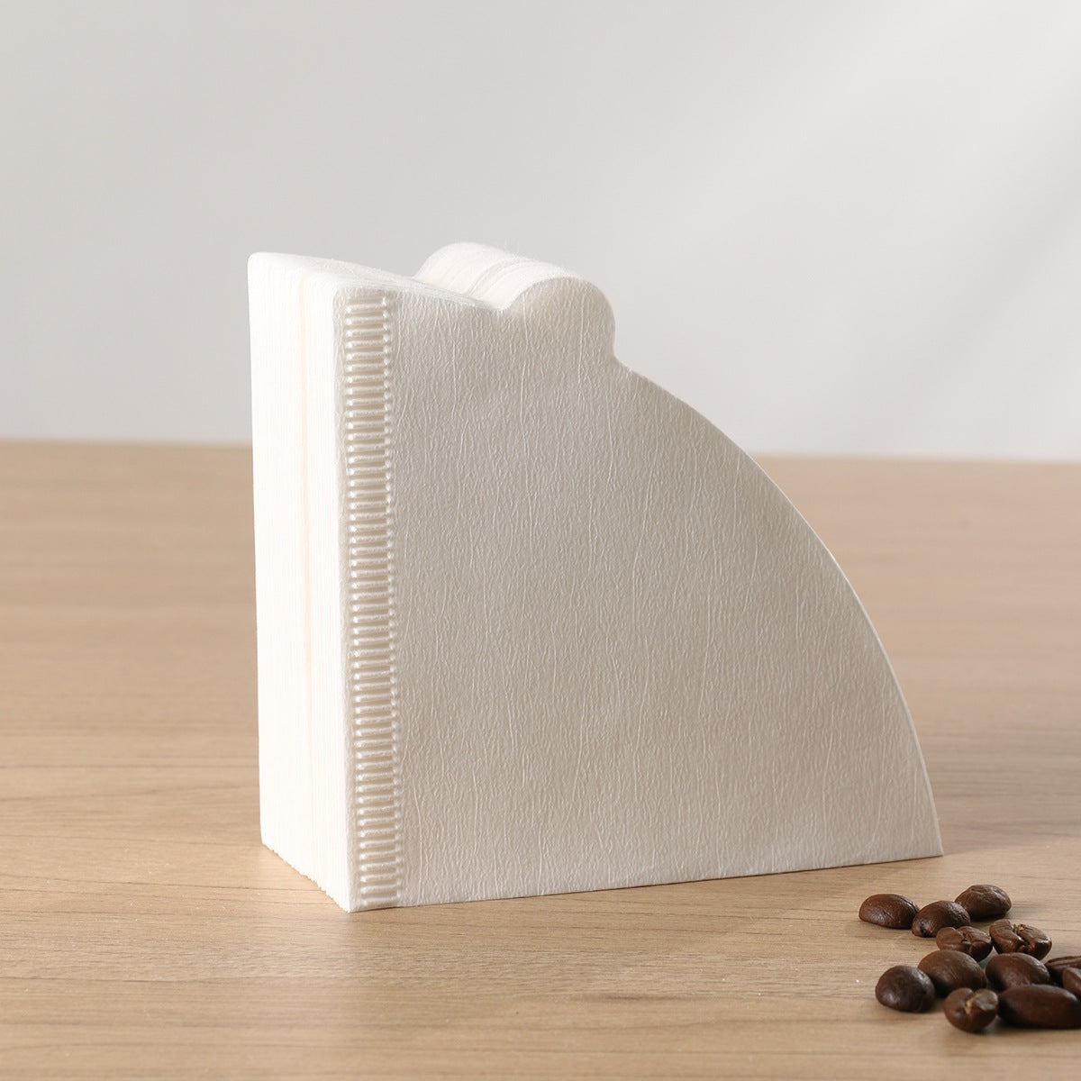 Wholesale White V01 Cone Coffee Filter Paper, OEM Disposable Coffee Filters in Coffee Maker