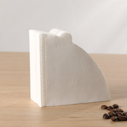 Wholesale White V01 Cone Coffee Filter Paper, OEM Disposable Coffee Filters in Coffee Maker