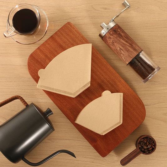 OEM U02 Primary Unbleached Coffee Filter Paper Factory, Wholesale Disposable Paper Coffee Filtering