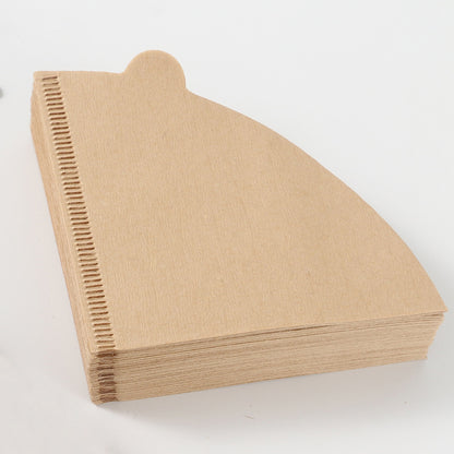 OEM V02 Cone Unbleached Coffee Filtering Paper, Wholesale Coffee Filter Paper for Coffee Maker