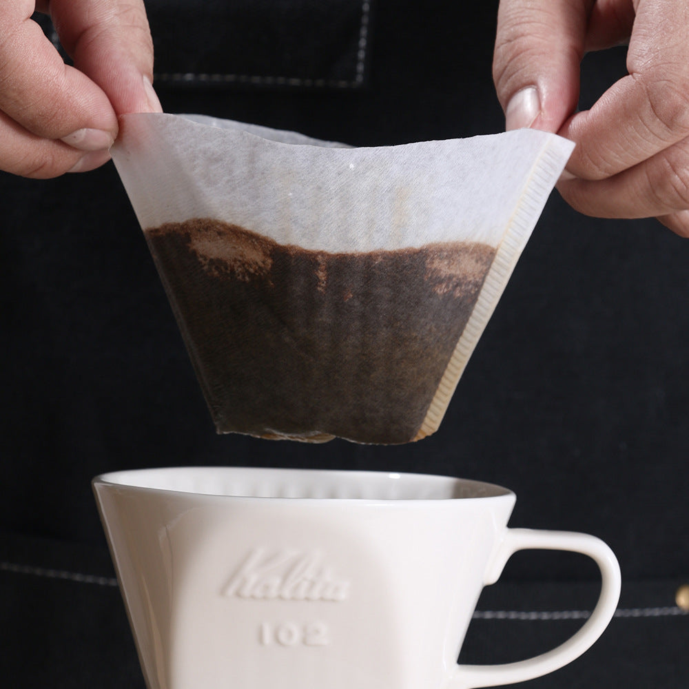 OEM U01 Shape Disposable Natural Paper Filters for Pour Over and Drip Coffee Maker