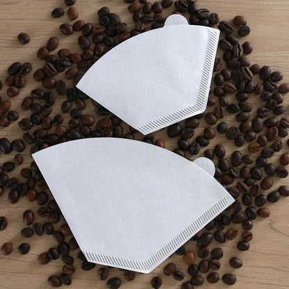 OEM U01 Shape Disposable Natural Paper Filters for Pour Over and Drip Coffee Maker