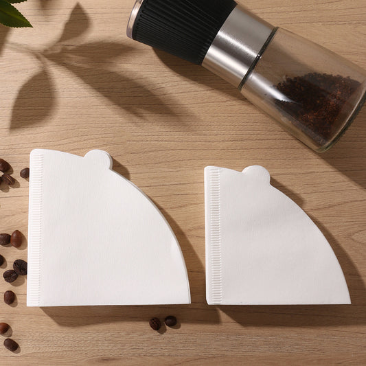OEM White V02 Cone Coffee Filtering Paper, Wholesale Disposable Coffee Filter Paper